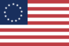 Historic American Flag Clip Art